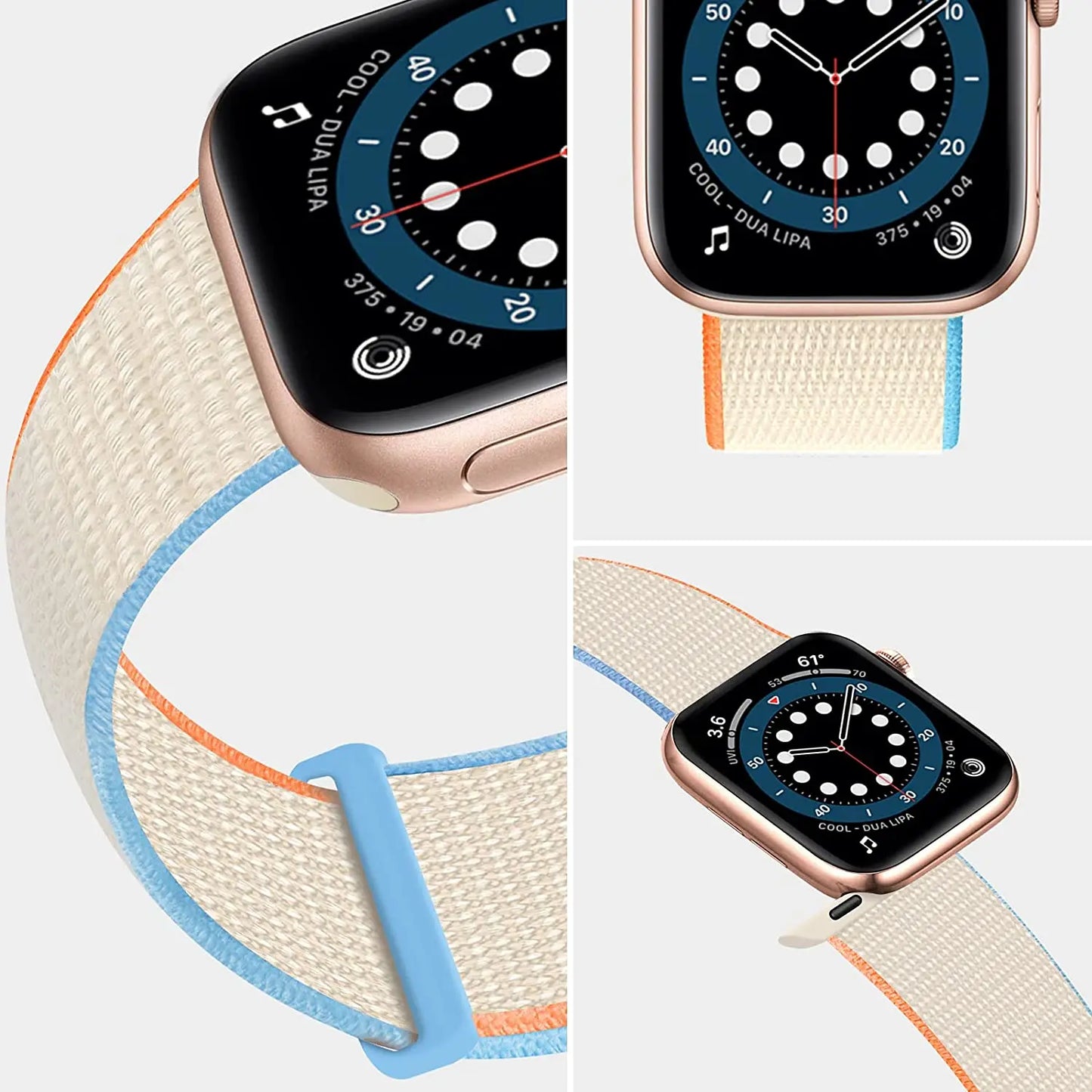 Apple Watch Nylon Soft Breathable Bands