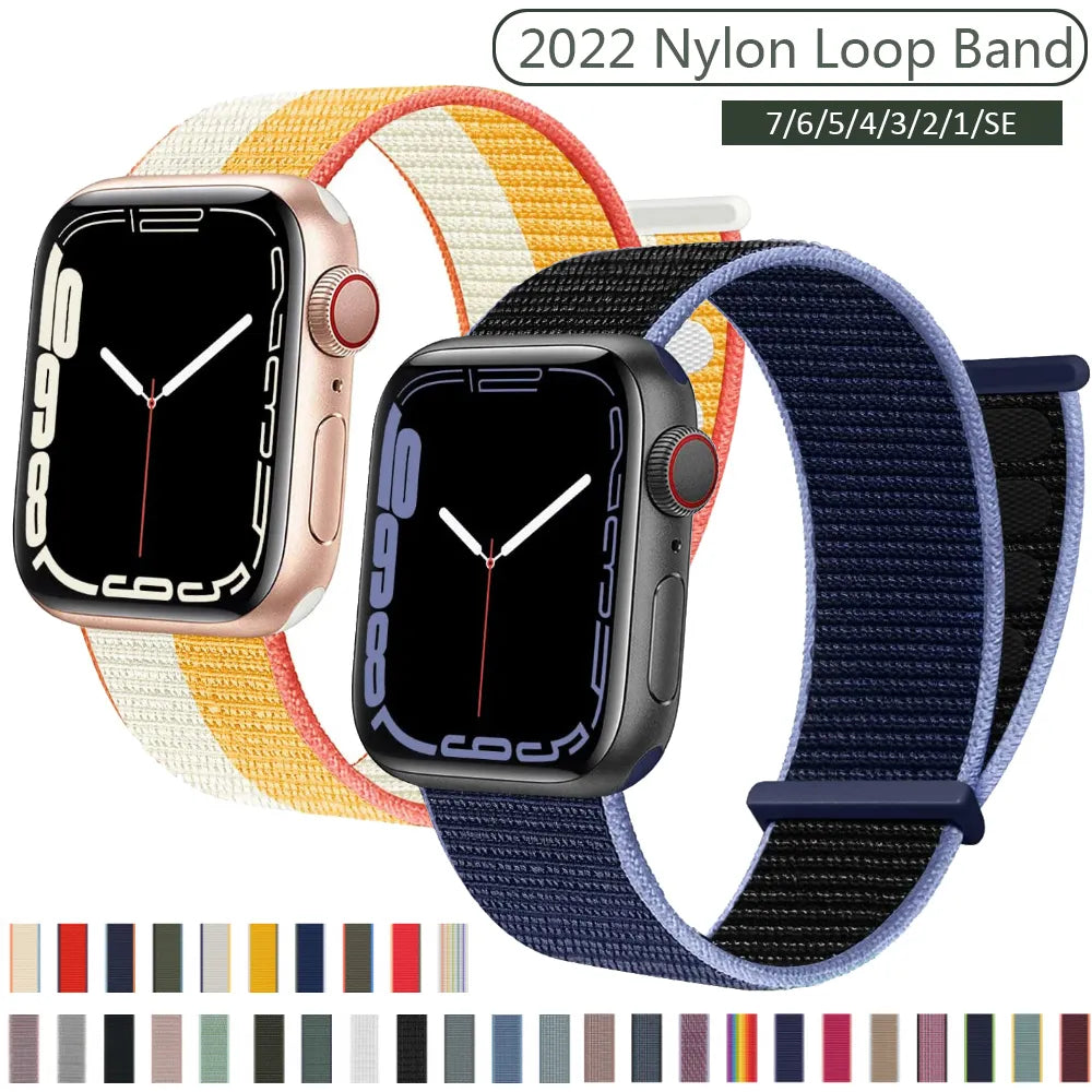 Apple Watch Nylon Soft Breathable Bands