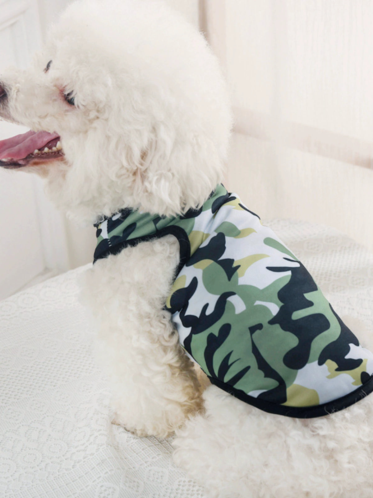 Dog & Cat Multi-Color Sun Protective Camouflage Vest