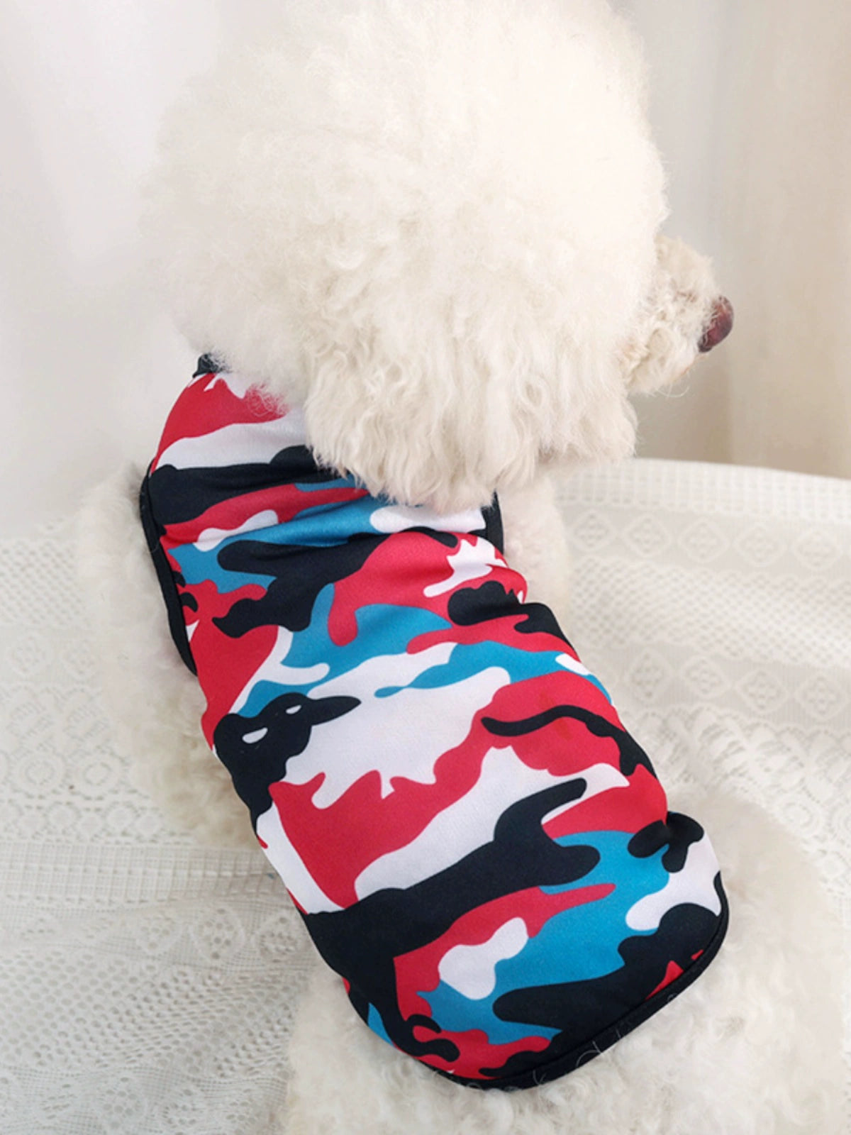 Dog & Cat Multi-Color Sun Protective Camouflage Vest