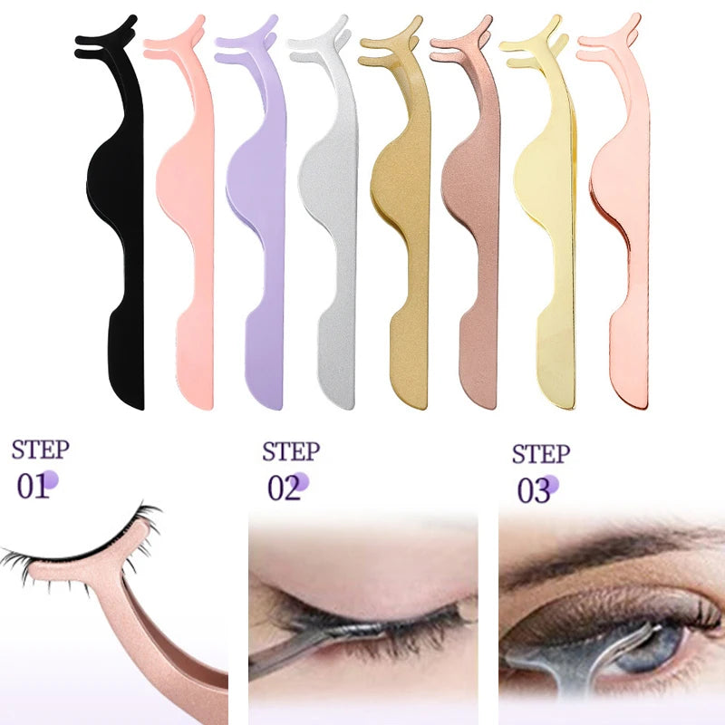 Professional False Eye Lash Extension Applicator Tool Auxiliary Clip