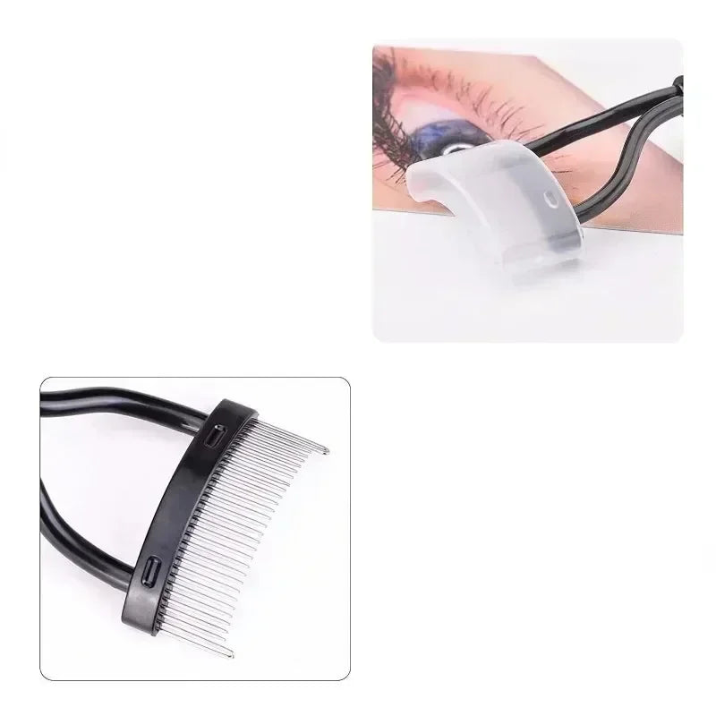 Eyelash Separator Metal Comb Cosmetic Foldable Tool 1Pcs