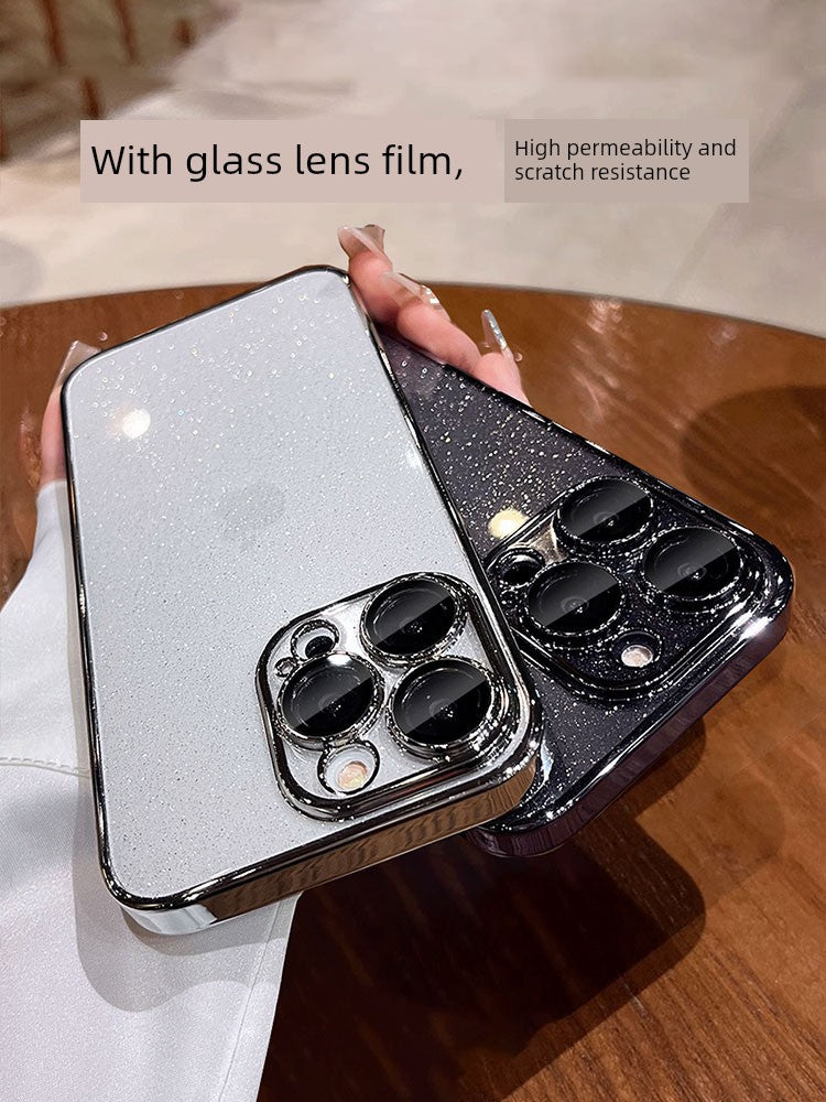 Apple iPhone Luxury Dust Proof Glitter All-Inclusive Lens Protector Case