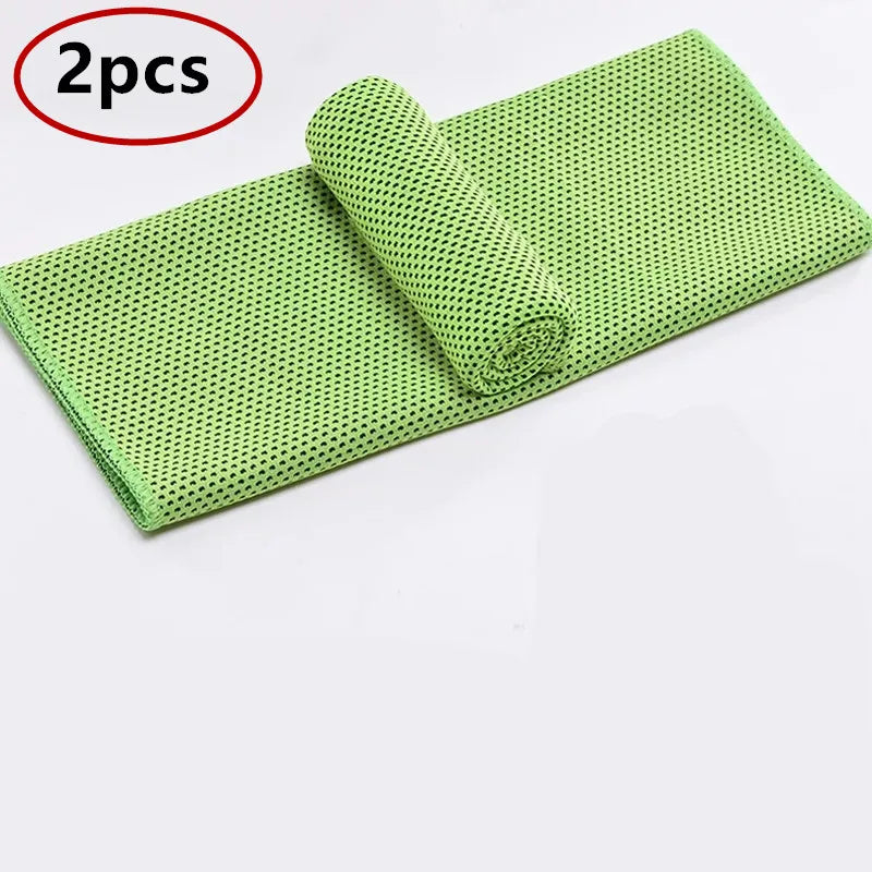 Quick Dry Foldable Active Fitness Yoga Microfiber Cooling Towels