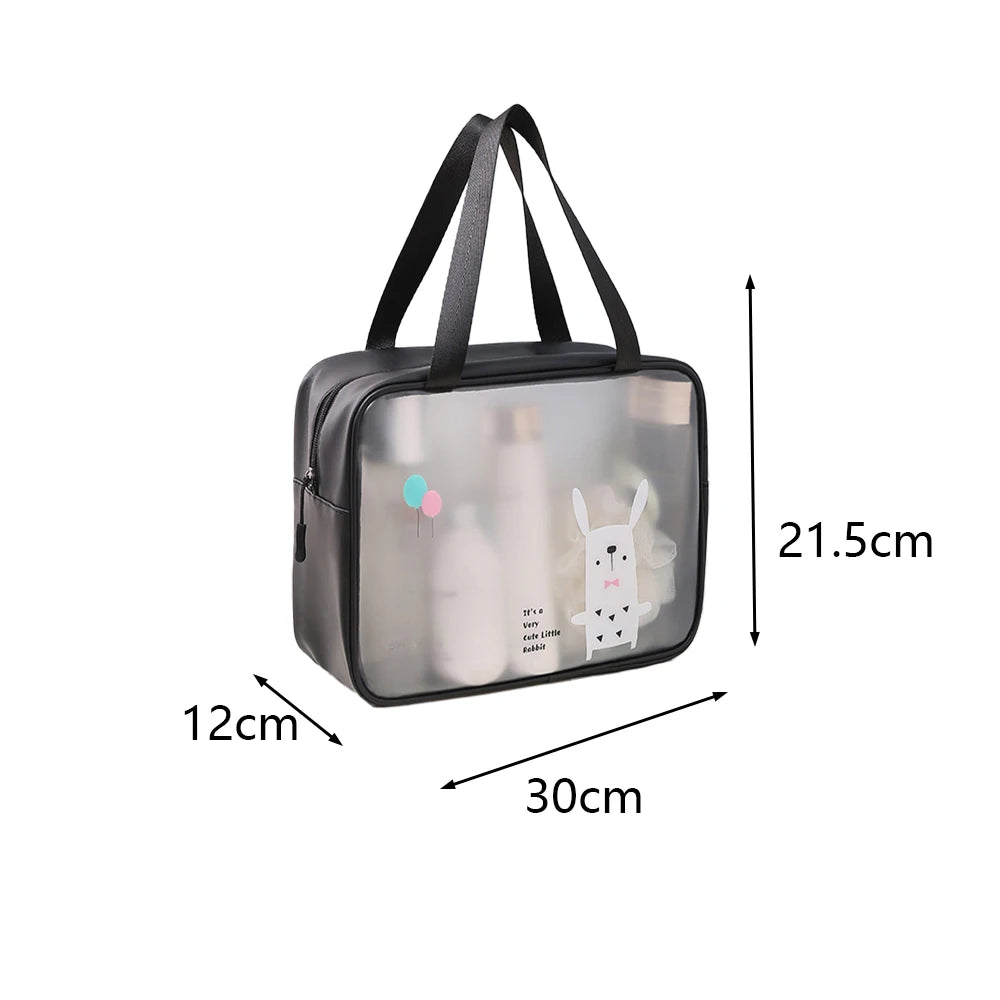 Cosmetic Large Capacity Transparent Waterproof Travel Storage Makeup Bag