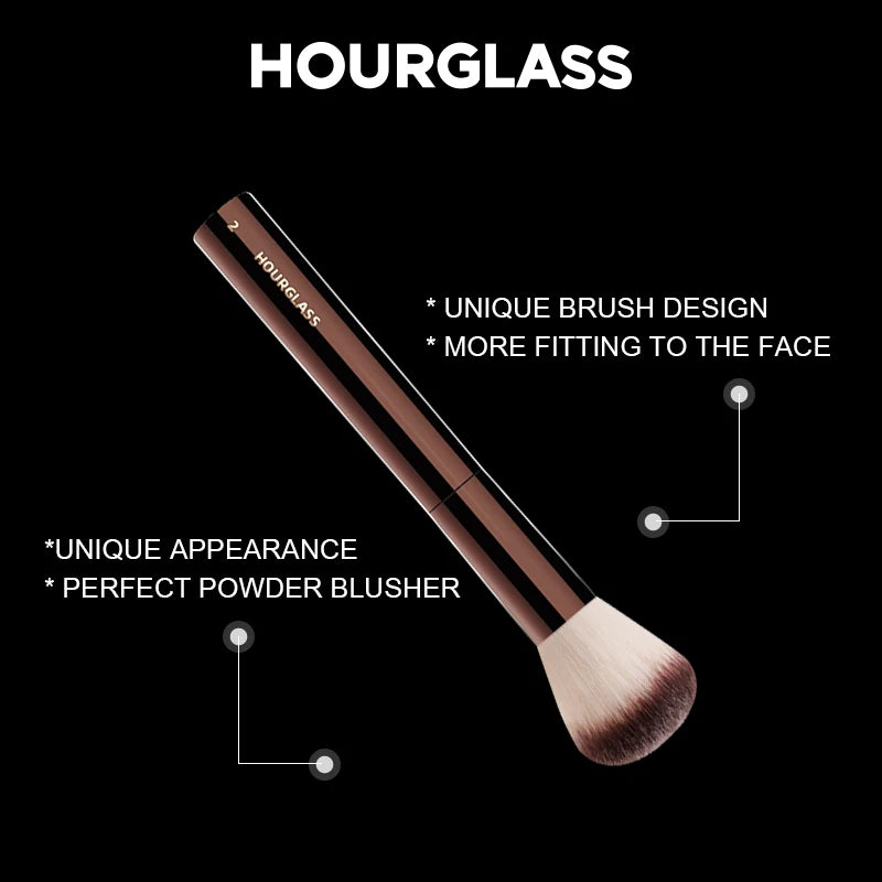 Hourglass - No. 2 Foundation Blush Brush Soft and Skin-friendly Makeup Brush