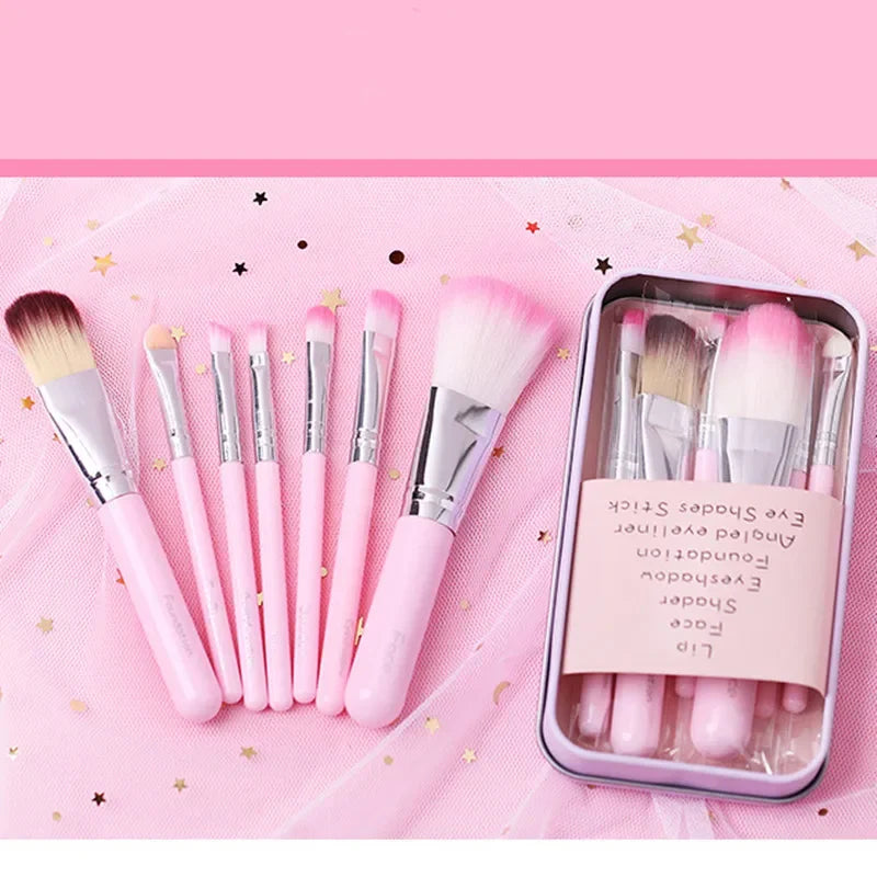 Girl's Cute Makeup Brush Fashion Holiday Gifts Set