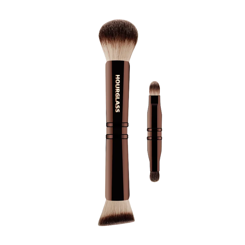 Hourglass 2 or 4 Head Multi-Function Hidden Portable Makeup Brushes