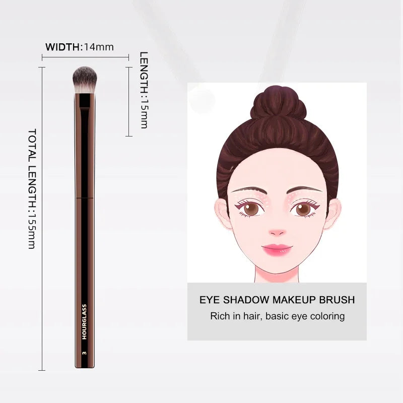 Hourglass - No.3 All Over Shadow Fashion Design Single Eye Makeup Brush