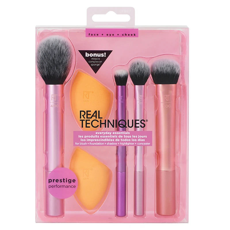 Cosmetic Soft Bristle Makeup Brushes Real Techniques Tool Set 1997