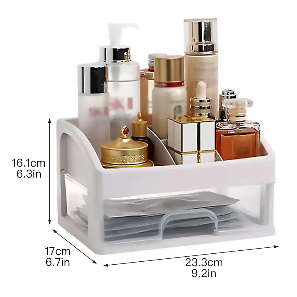 Makeup Vanity Storage Organizers Container With Drawers