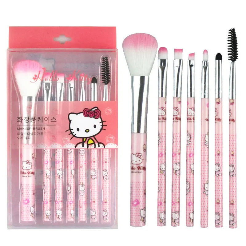 Anime Cartoon Fashion Makeup Brush Set