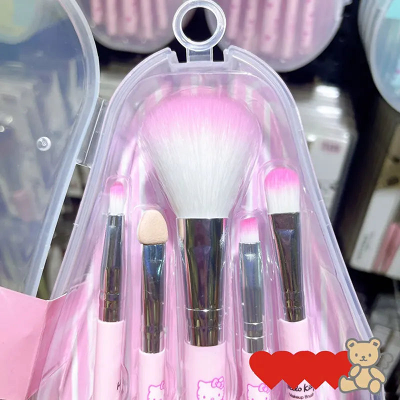 Anime Cartoon Fashion Makeup Brush Set