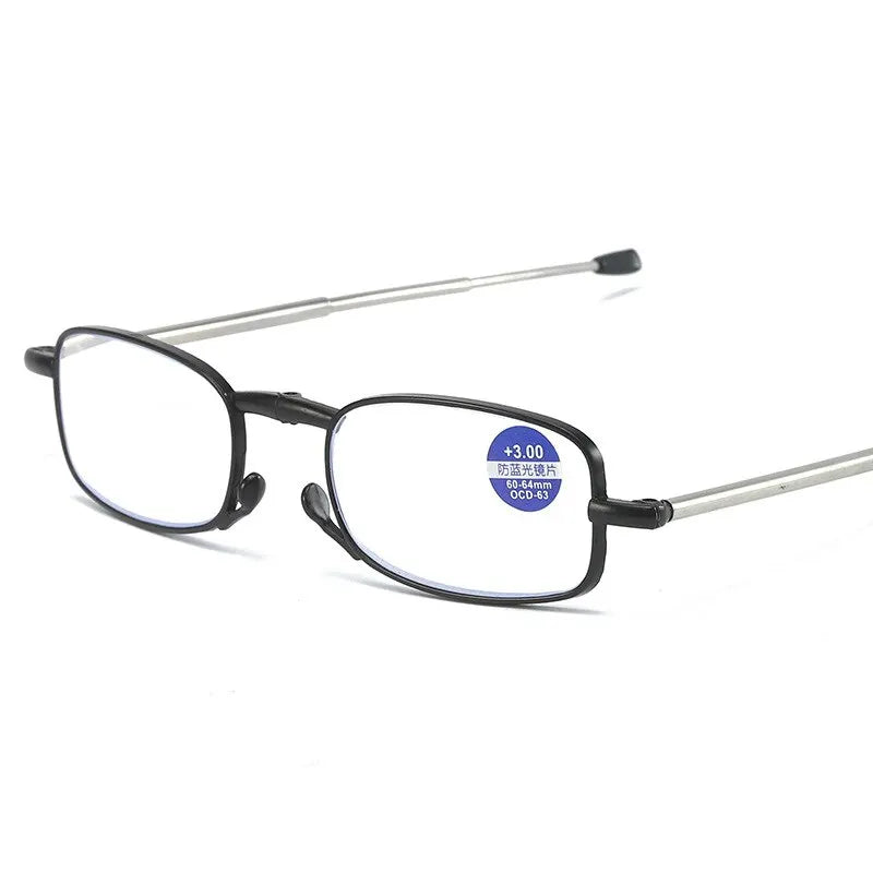 High-Definition Ultralight Resin Portable Foldable Reading Glasses Unisex