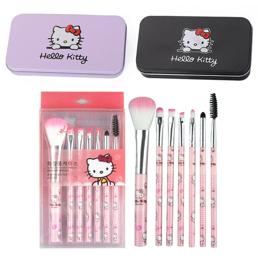 Girl's Beauty Cosmetic Makeup Brush Tools Kit Gift Box Set