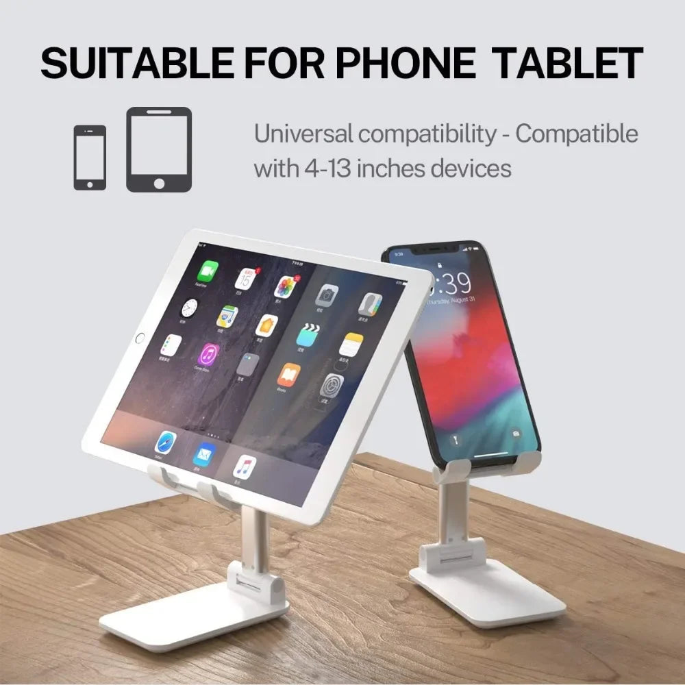 New Universal Mobile Phone & Tablet Adjustable Holder Desktop Stand