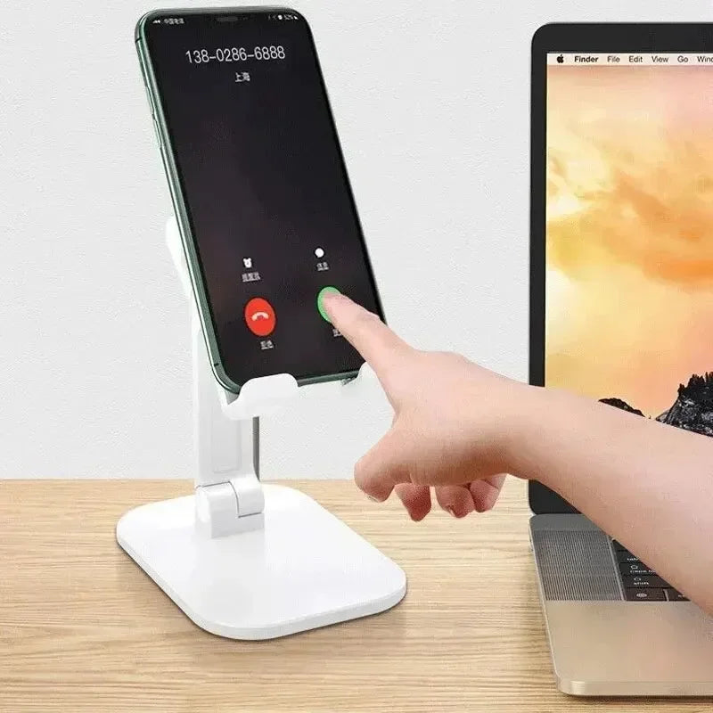 Universal Mobile Phone & Tablet Adjustable Foldable Desktop Holder Stand