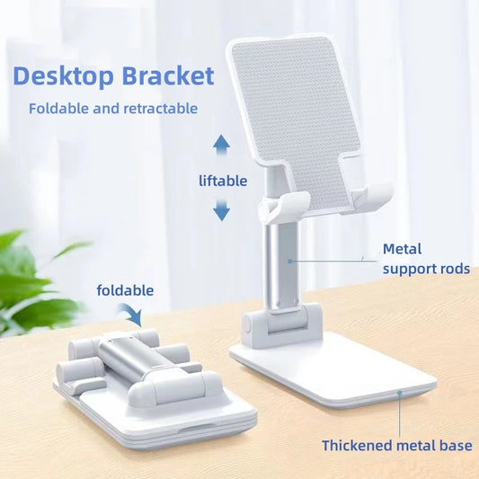 New Desk Mobile Phone Stand Adjustable Desktop Tablet Universal Phone Stand