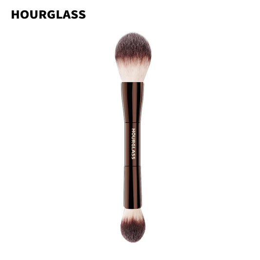 Hourglass No. 18 Veil Powder Brush Soft Bristle Double Headed Design Makeup Brush