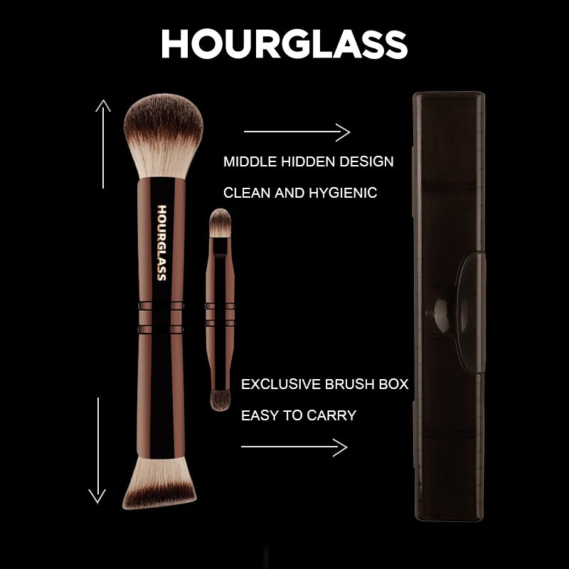 Hourglass No. 24 Multifunctional Foundation Concealer Eyeshadow Makeup Brush