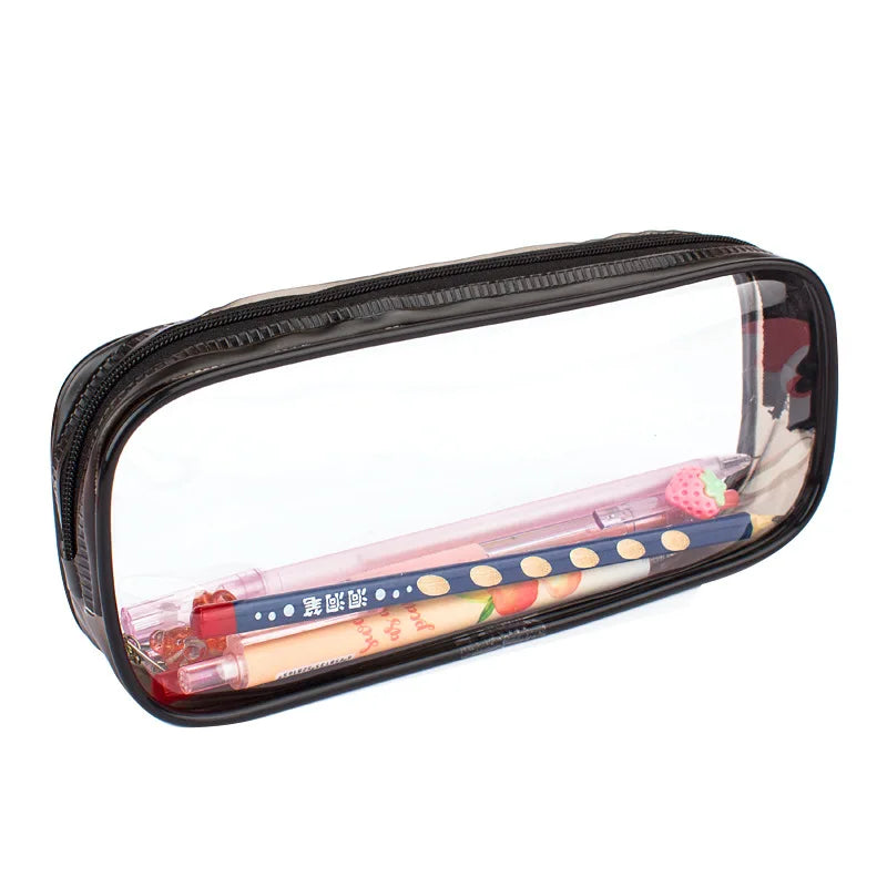 Transparent Waterproof Zip Cosmetic Makeup Bag Accessory Travel Case