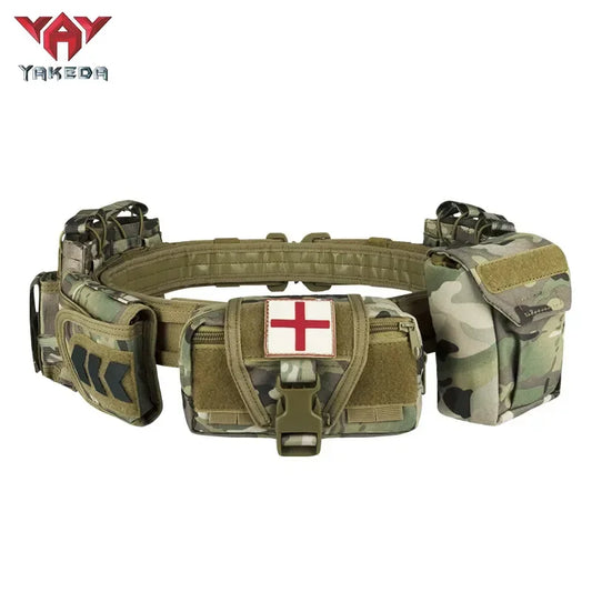 Yakeda Outdoor Black Hunting Tactical Law Enforcement Duty Belt