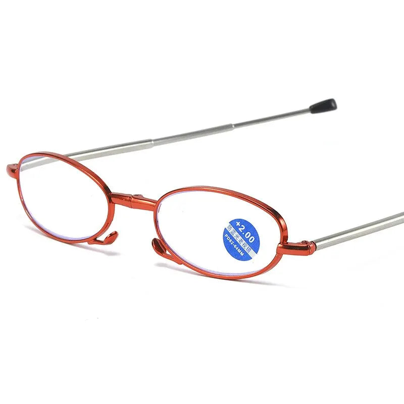 High-Definition Ultralight Resin Portable Foldable Reading Glasses Unisex