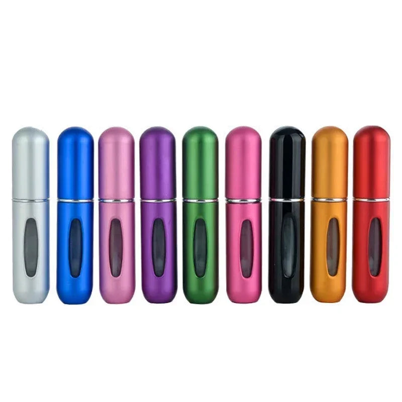 5ml Mini Aluminum Empty Refillable Perfume Bottle Travel Container