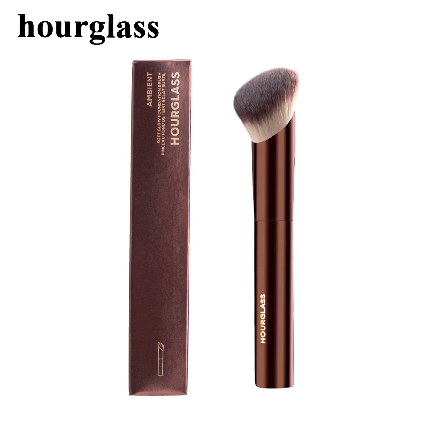 Hourglass Oblique Foundation Concealer Buffing Long Handle Makeup Brush