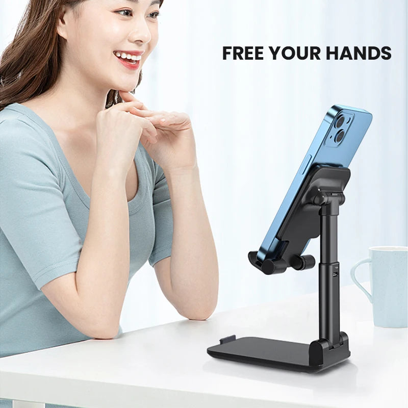 Universal Smart Phones Adjustable Angle Height Desktop Stand Holder