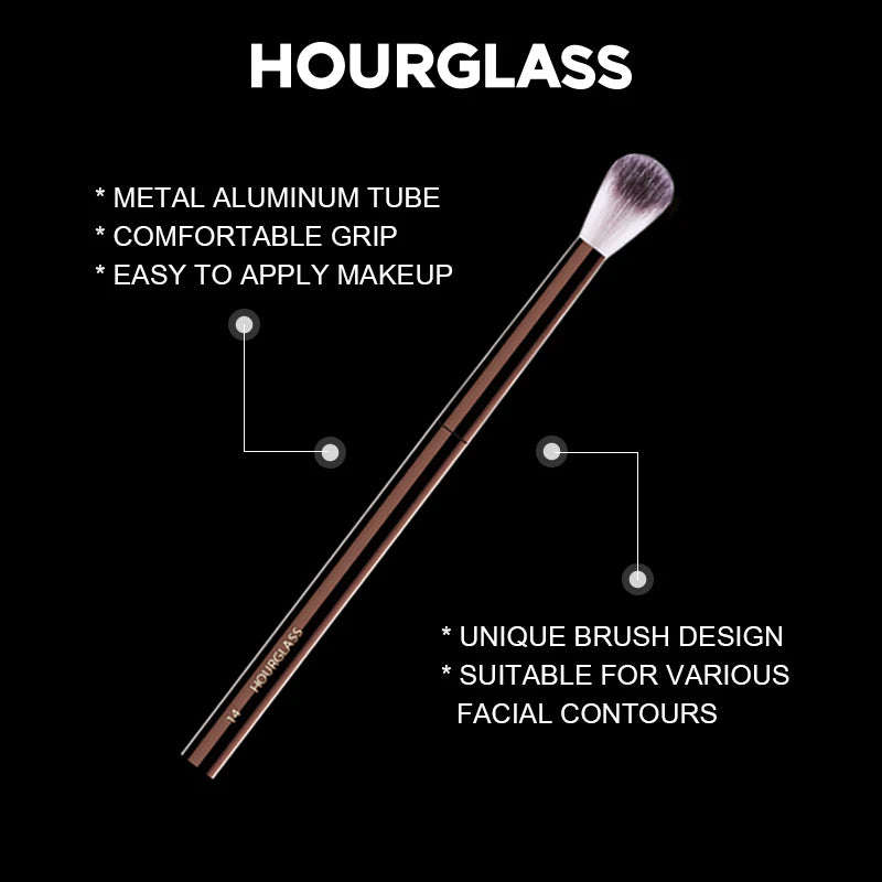 Hourglass - No. 14 Detail Shaping Soft Halo Dyeing Design Makeup Brush