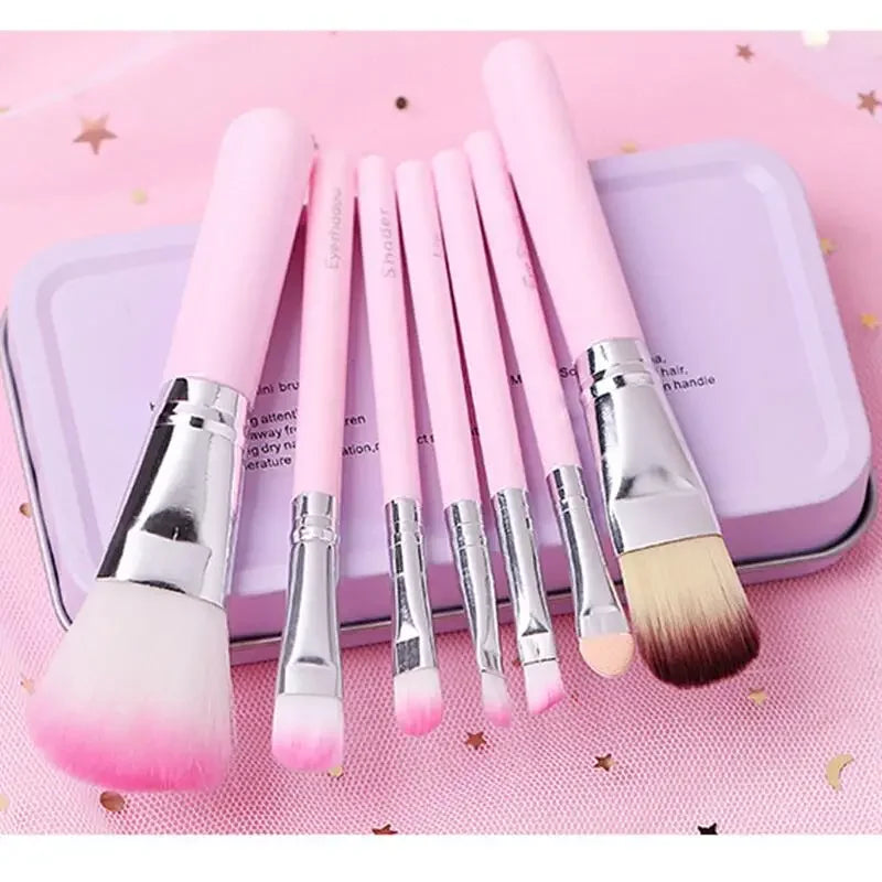 Girl's Cute Makeup Brush Fashion Holiday Gifts Set