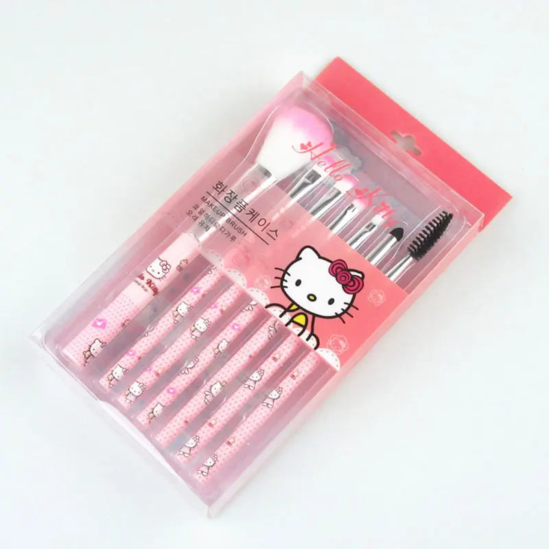 Anime Cartoon Fashion Makeup Brush Set