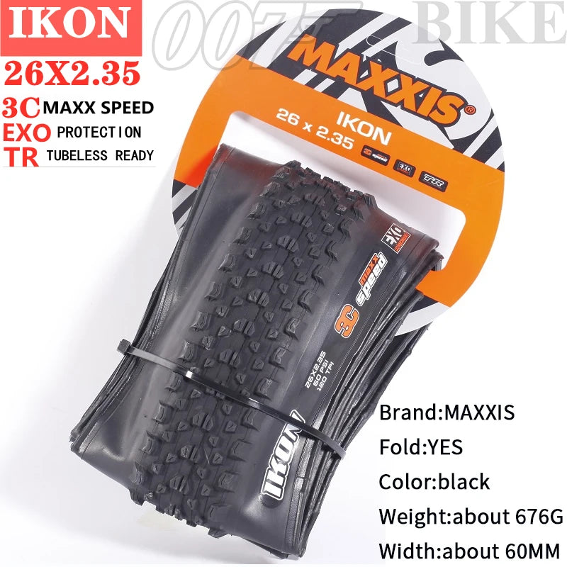 Maxxis IKON Versatile XC Designed To Perform In Broad Range Of Condition Mountain Bike Tires