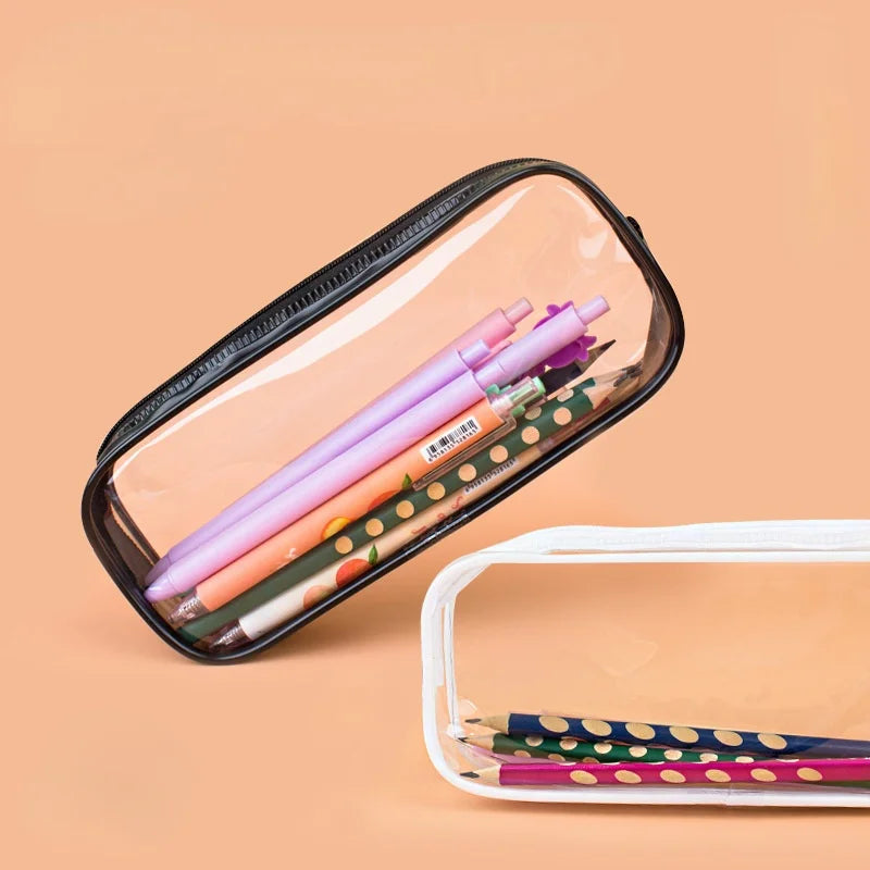 Transparent Waterproof Zip Cosmetic Makeup Bag Accessory Travel Case