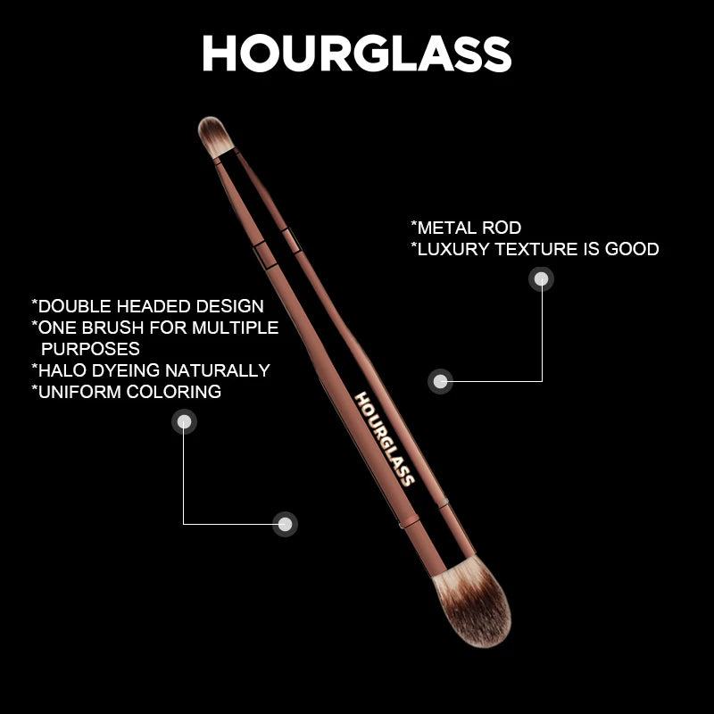 Hourglass Multifunctional Double-Headed Facial Concealer & Highlight Makeup Brush