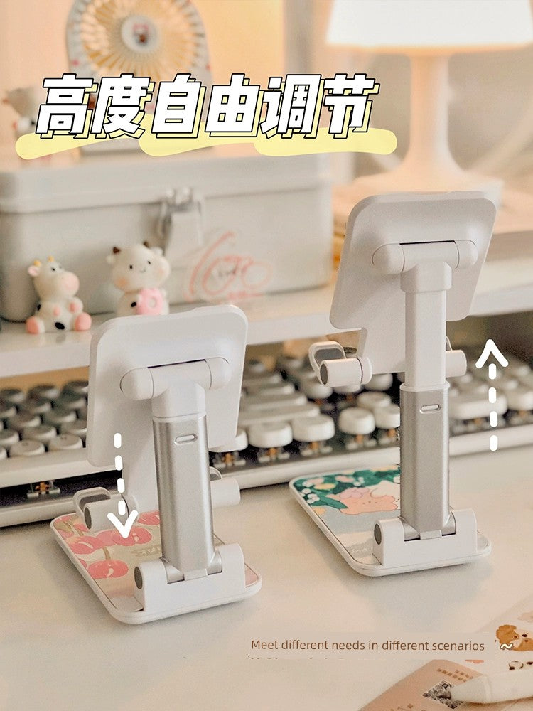 Cute Cartoon Adjustable Desktop Stand Holder For Mobile Phone & Tablet Stand