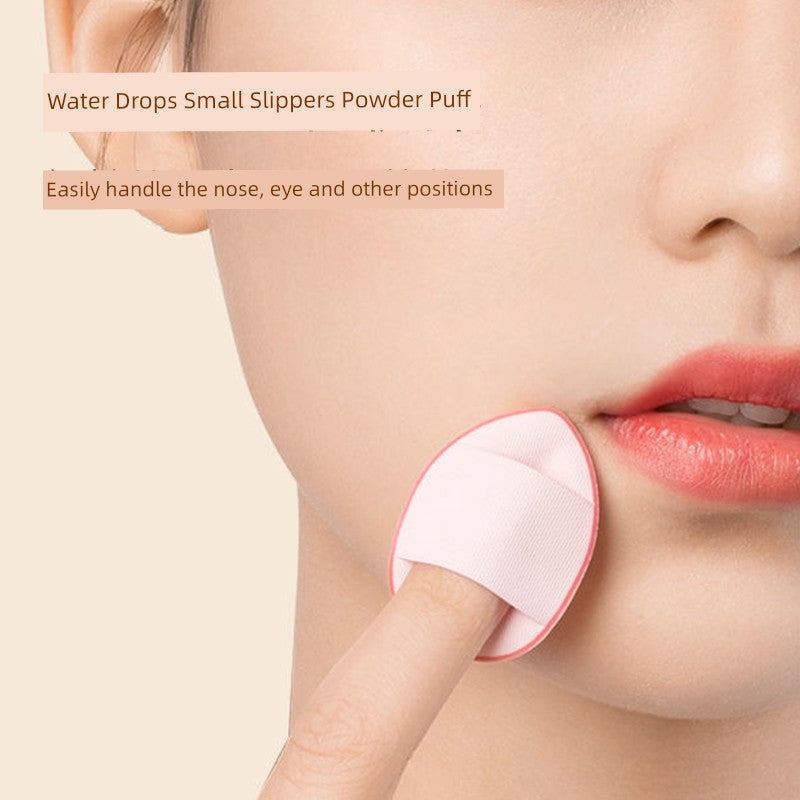 Thumb Concealer Blush Small Slippers Sponge Puff for Makeup