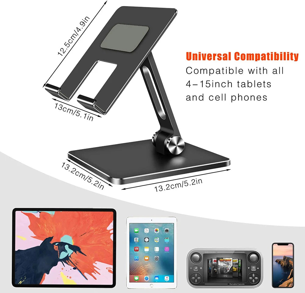 Universal Mobile Phone & Tablet Adjustable Desktop Stand