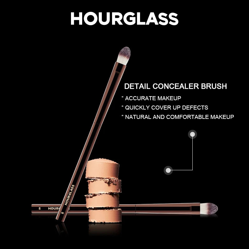 Hourglass - No. 5 Small Concealer Soft Skin-friendly Cover Up Design Makeup Brush