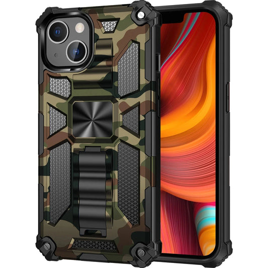 Apple iPhone Mult-Color Camo Armor Phone Case