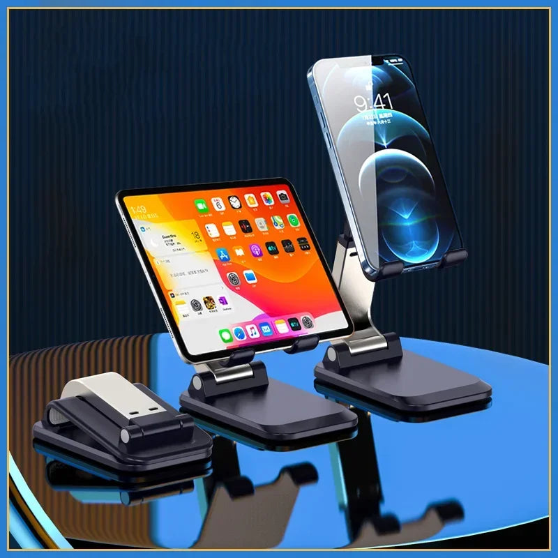 Foldable Metal Desktop Mobile Phone & Table Portable Stand