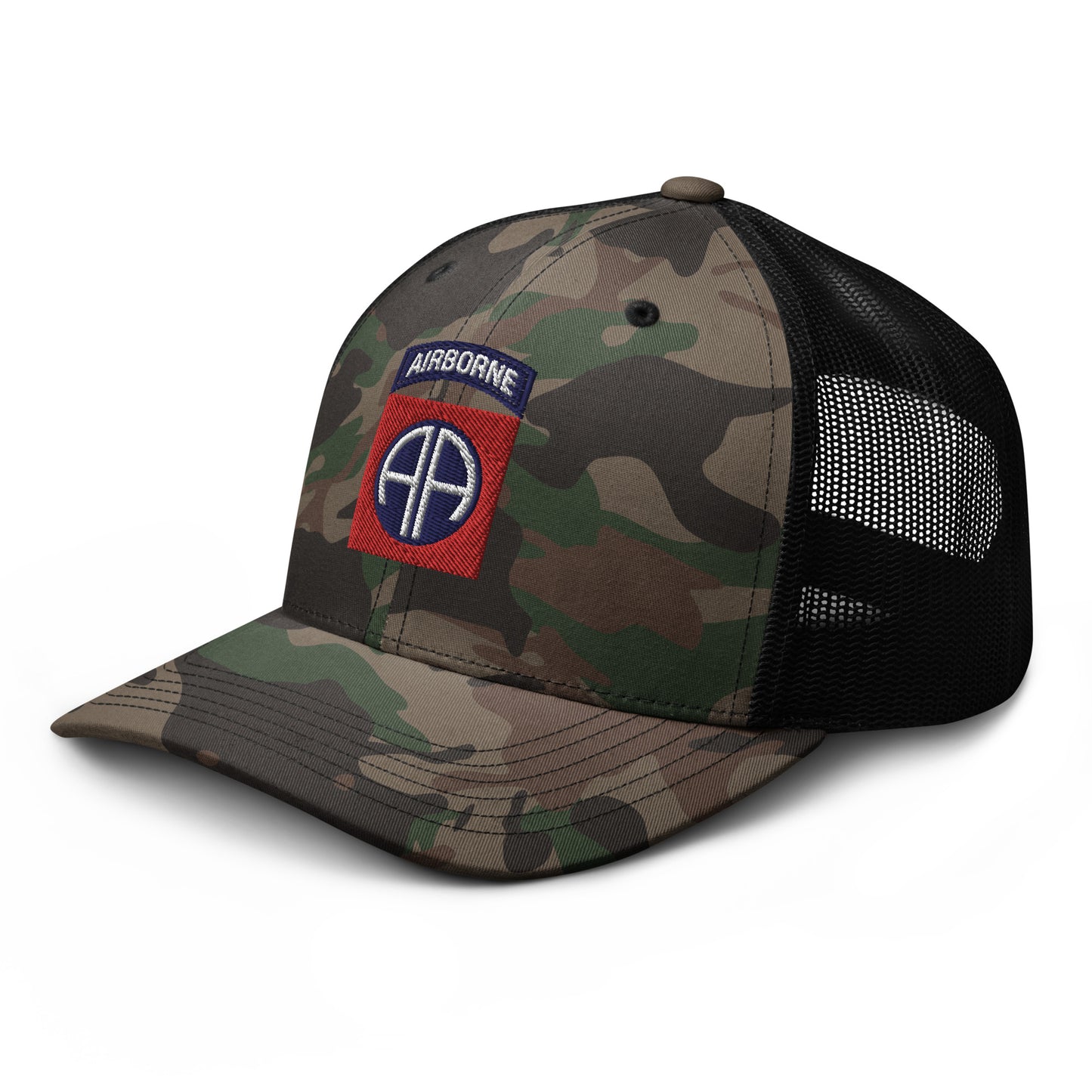 82nd Airborne Camouflage Trucker Hat