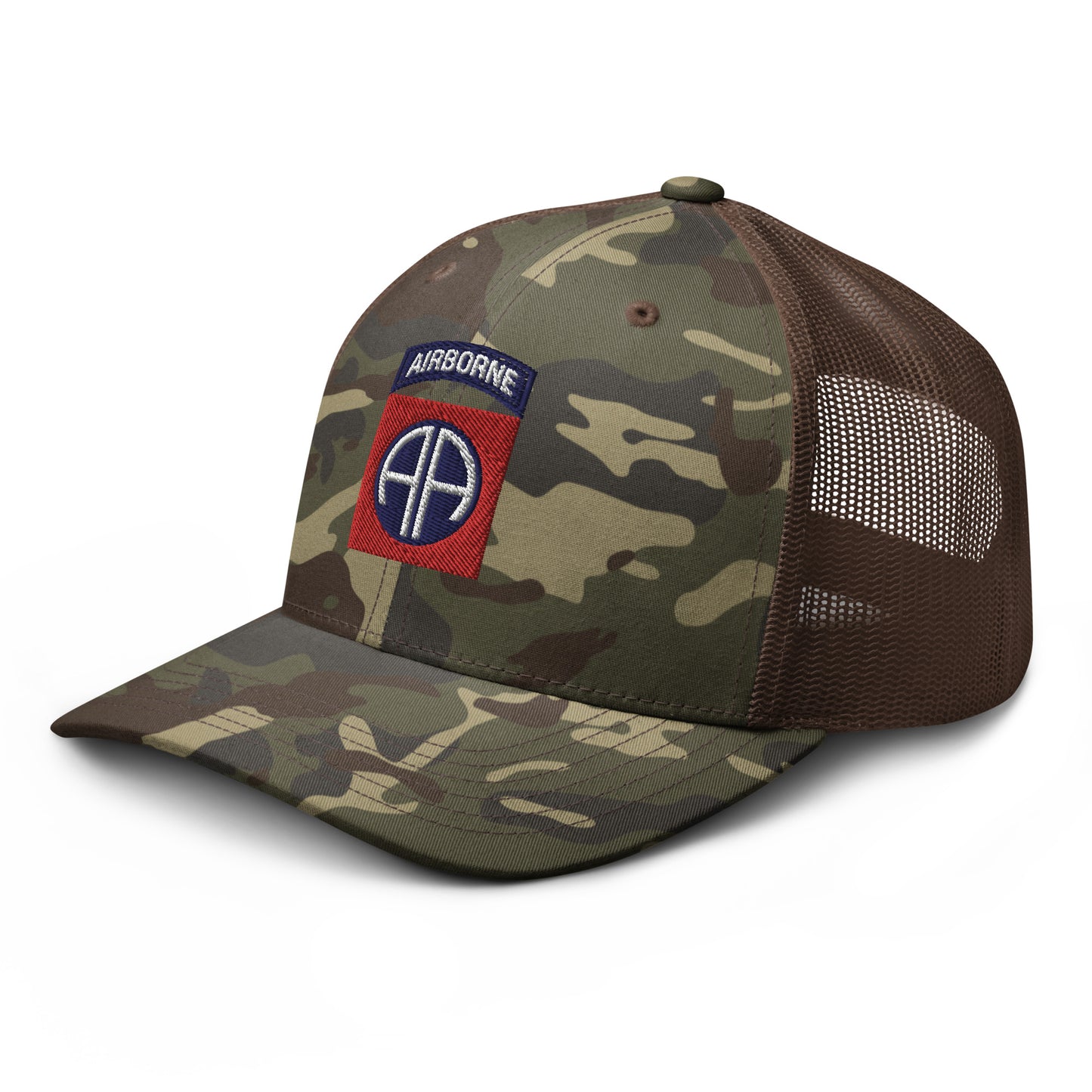 82nd Airborne Camouflage Trucker Hat