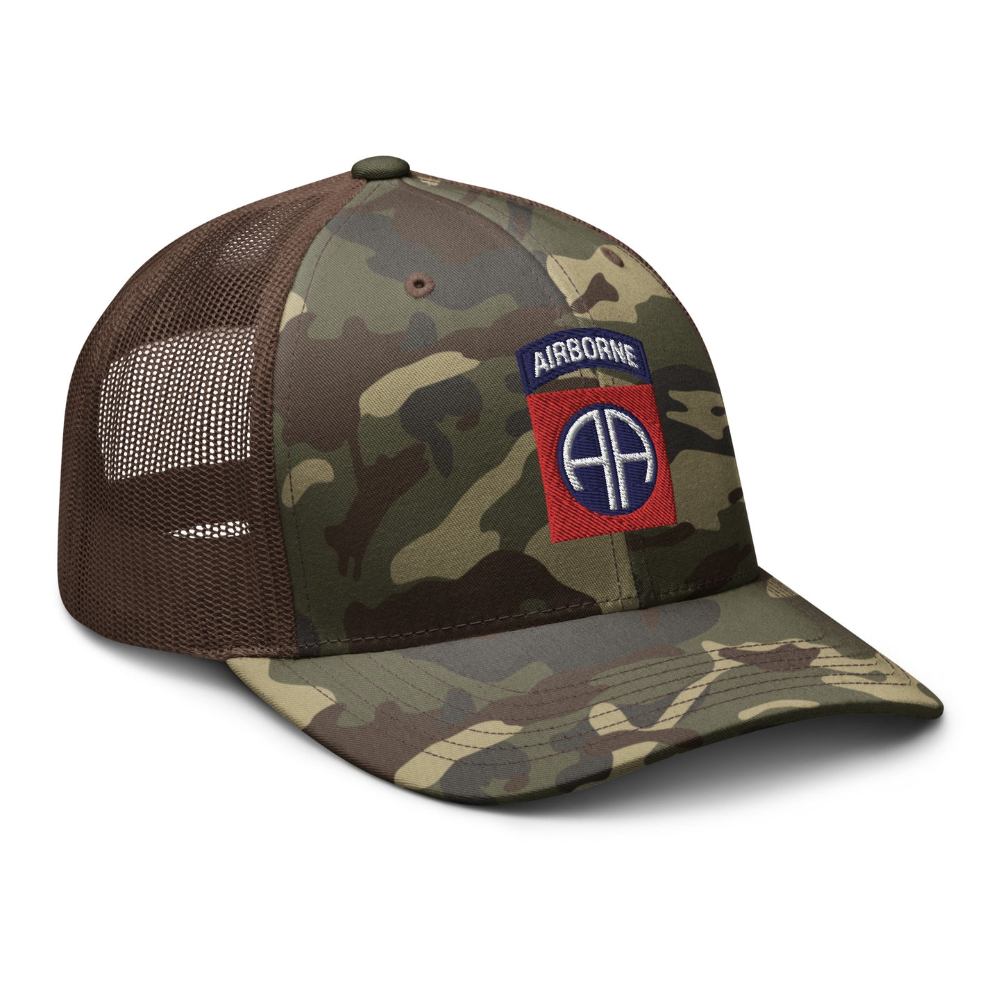 82nd Airborne Camouflage Trucker Hat