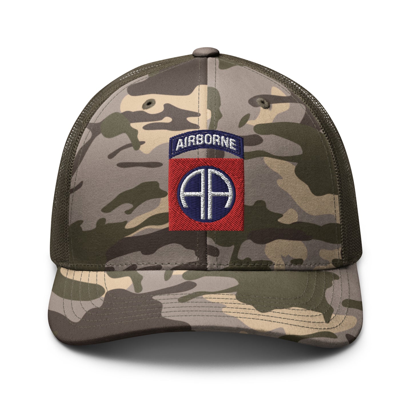 82nd Airborne Camouflage Trucker Hat