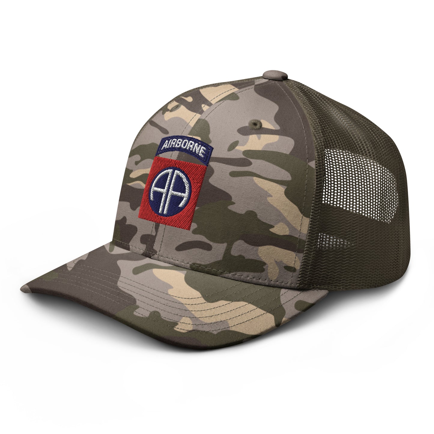 82nd Airborne Camouflage Trucker Hat