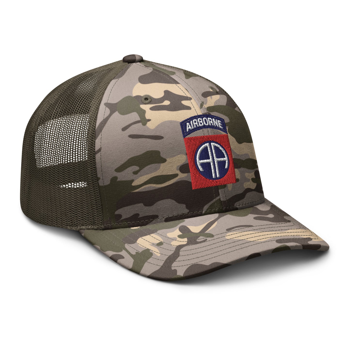 82nd Airborne Camouflage Trucker Hat