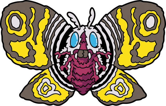 Mothra Showa Era AR Pin